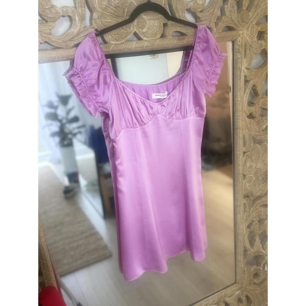 AMANDA UPRICHARD Ansel Dress in Azalea S